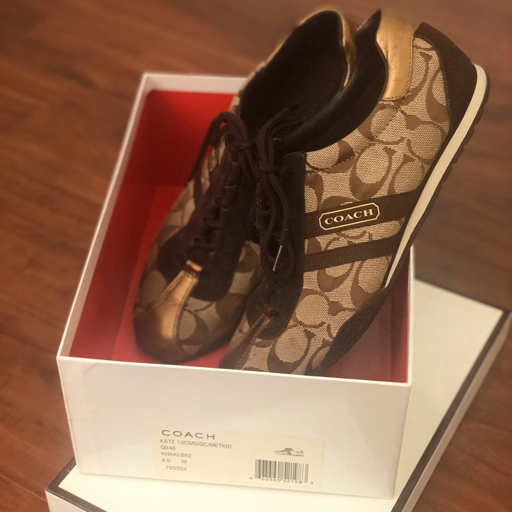 Coach Size 8 Sneakers